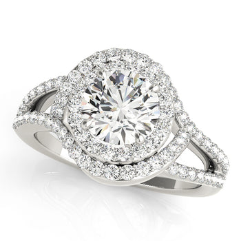 Round Engagement Ring M50890-E-1/2