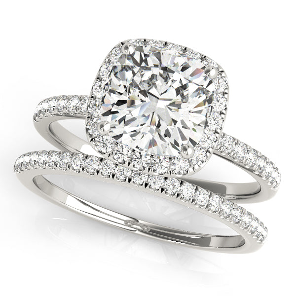 Cushion Engagement Ring M50906-E-4.5