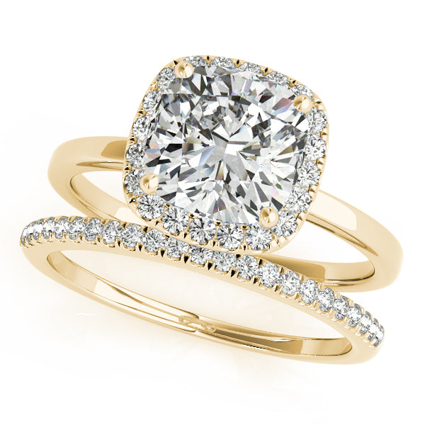 Cushion Engagement Ring M50907-E-4.5
