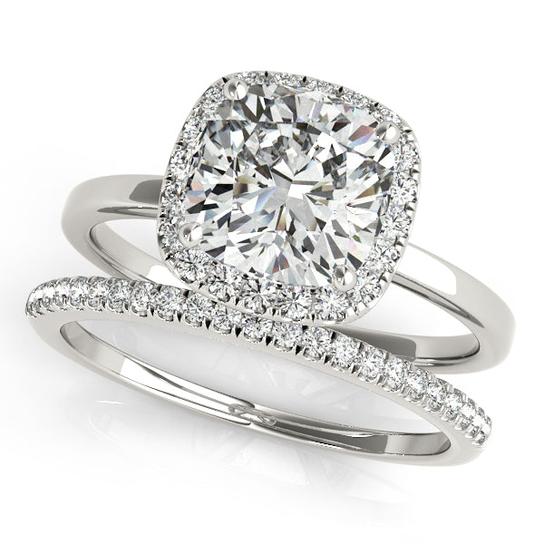 Cushion Engagement Ring M50907-E-4.5
