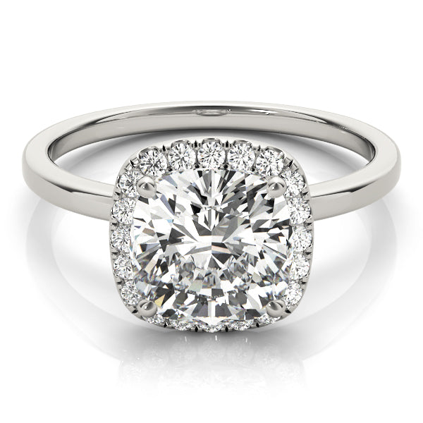 Cushion Engagement Ring M50907-E-4.5