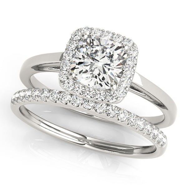 Cushion Engagement Ring M50918-E-5