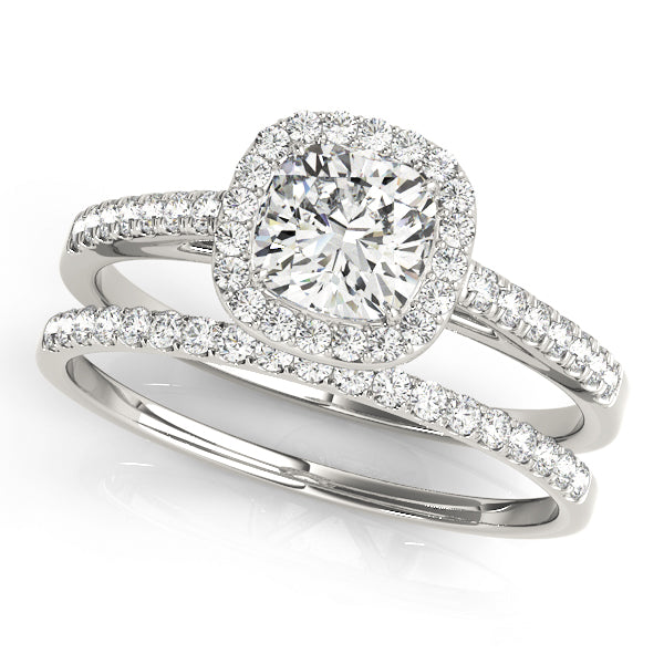 Cushion Engagement Ring M50919-E-9