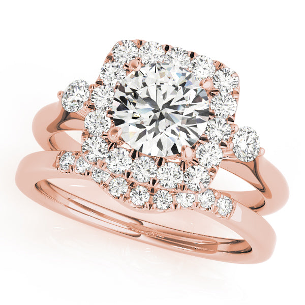Cushion Engagement Ring M50923-E-CU-5X5