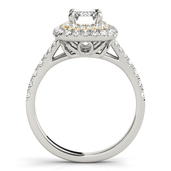 Emerald Cut Engagement Ring M50951-E-6X4