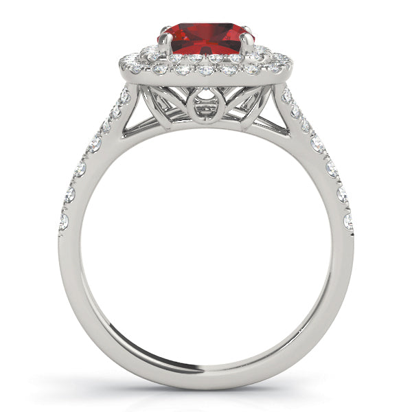 Cushion Engagement Ring M50952-E-5
