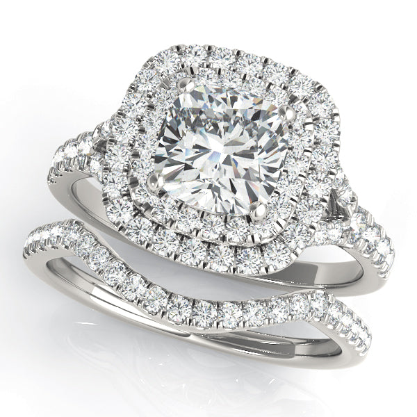 Cushion Engagement Ring M50952-E-5