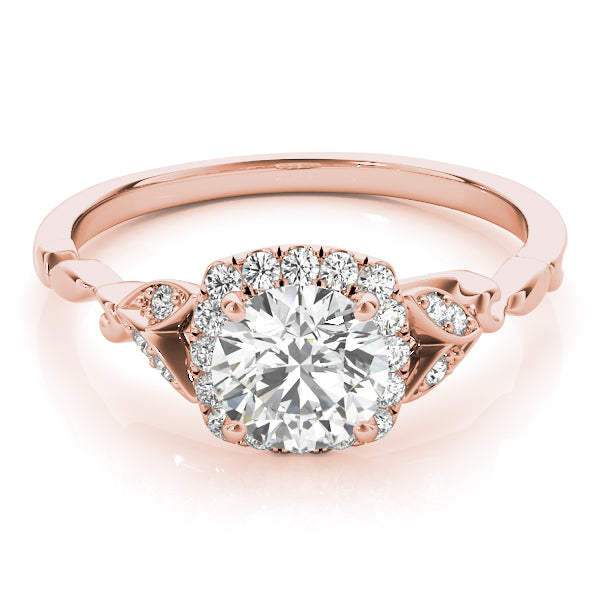 Round Engagement Ring M50968-E-1/2