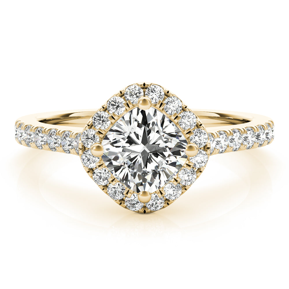 Cushion Engagement Ring M50982-E