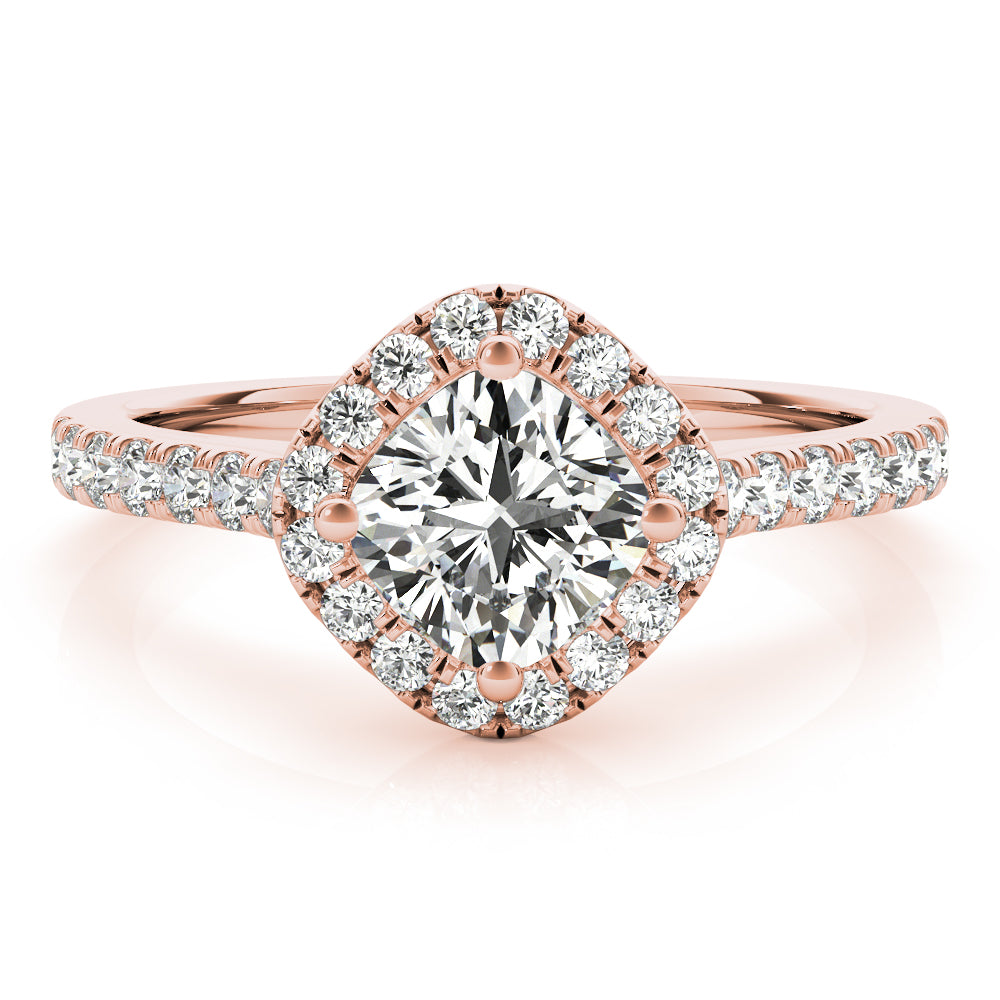 Cushion Engagement Ring M50982-E