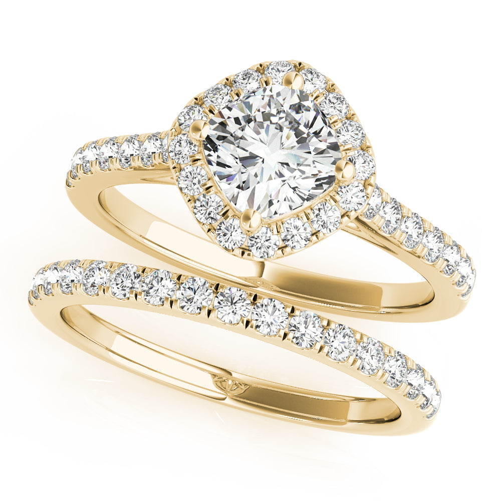 Cushion Engagement Ring M50982-E