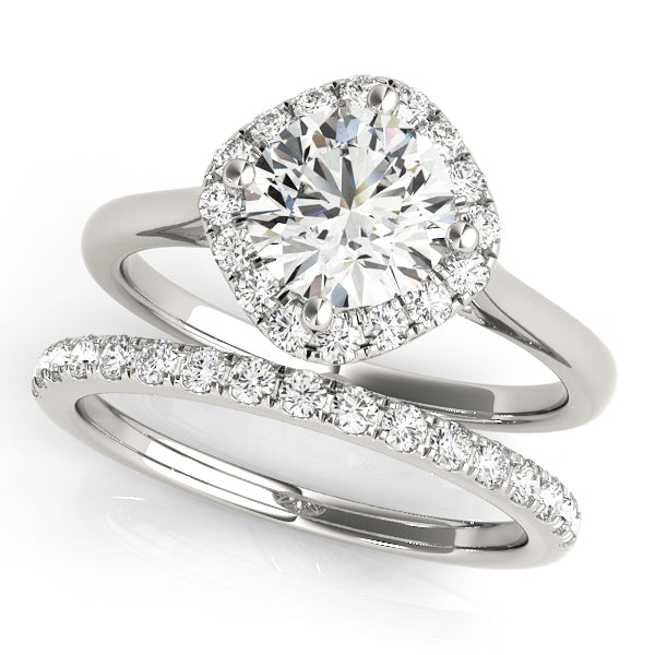 Cushion Engagement Ring M50983-E