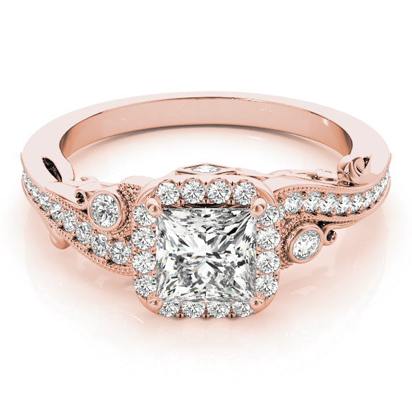 Square Engagement Ring M51002-E-3.5