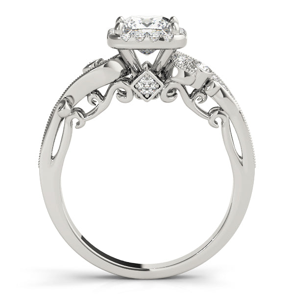 Square Engagement Ring M51002-E-3.5
