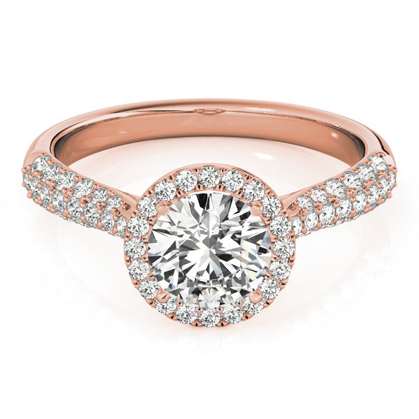 Round Engagement Ring M51008-E-11/2