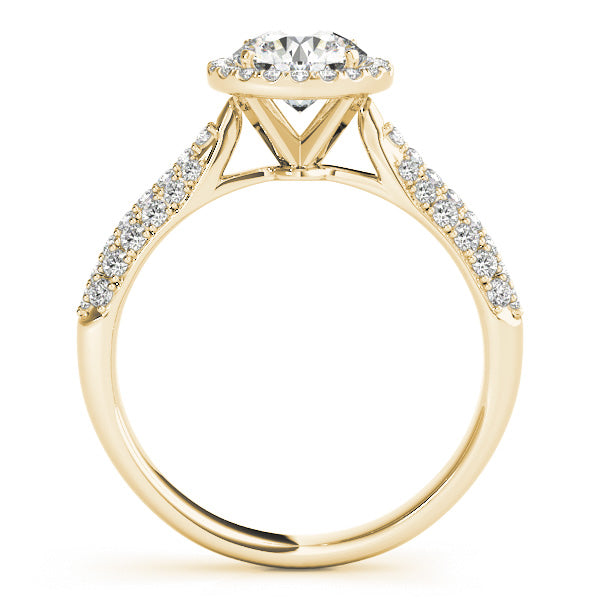 Round Engagement Ring M51008-E-11/2