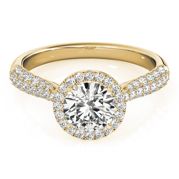 Round Engagement Ring M51008-E-11/2