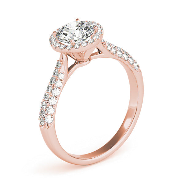Round Engagement Ring M51008-E-11/2
