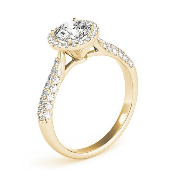 Round Engagement Ring M51008-E-11/2