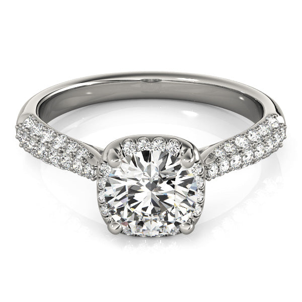 Round Engagement Ring M51009-E-1
