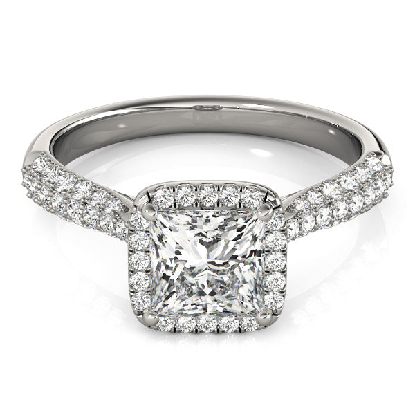 Square Engagement Ring M51010-E-6.5