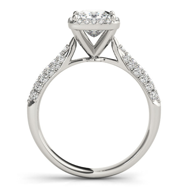 Square Engagement Ring M51010-E-6.7