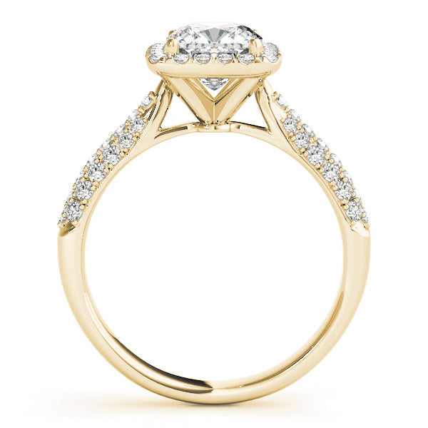 Cushion Engagement Ring M51013-E-5.5