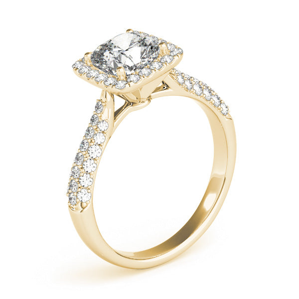 Cushion Engagement Ring M51013-E-5.5