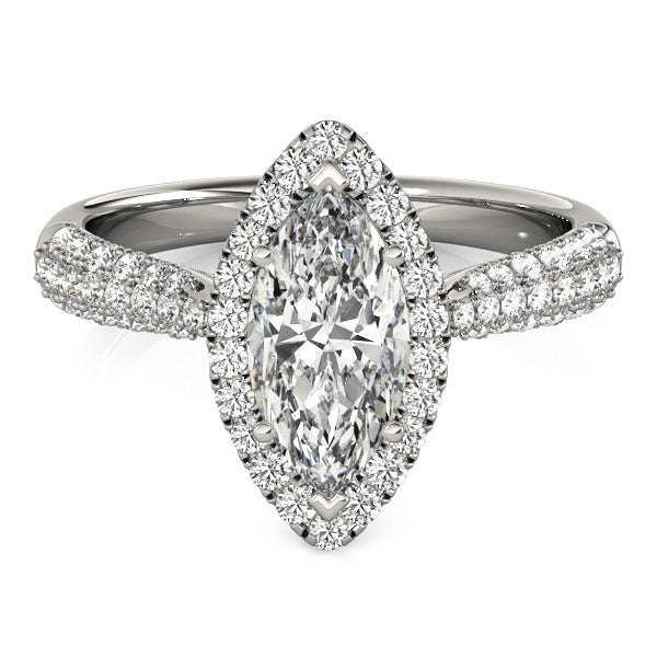 Marquise Engagement Ring M51015-E-10X5