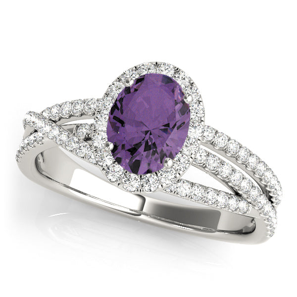 Oval Engagement Ring M51019-E-7.5X5.5