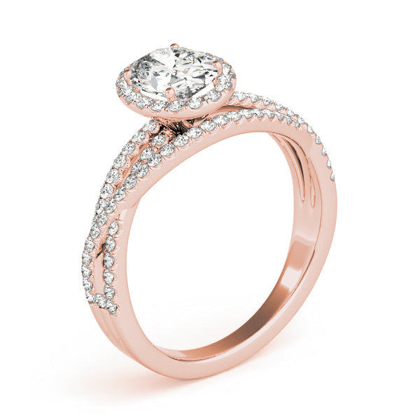Oval Engagement Ring M51019-E-7.5X5.5