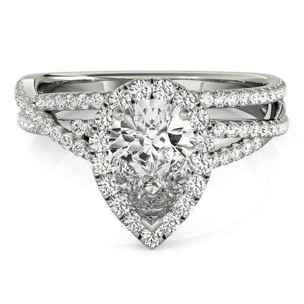 Pear Engagement Ring M51022-E-10.5X7