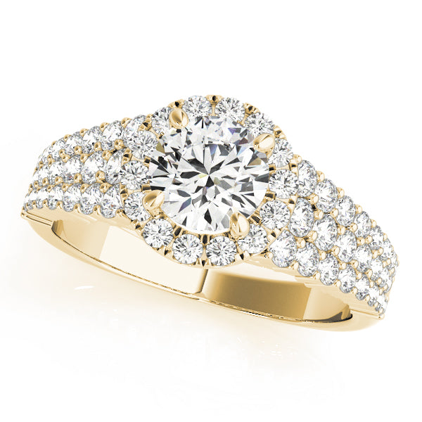 Round Engagement Ring M51025-E