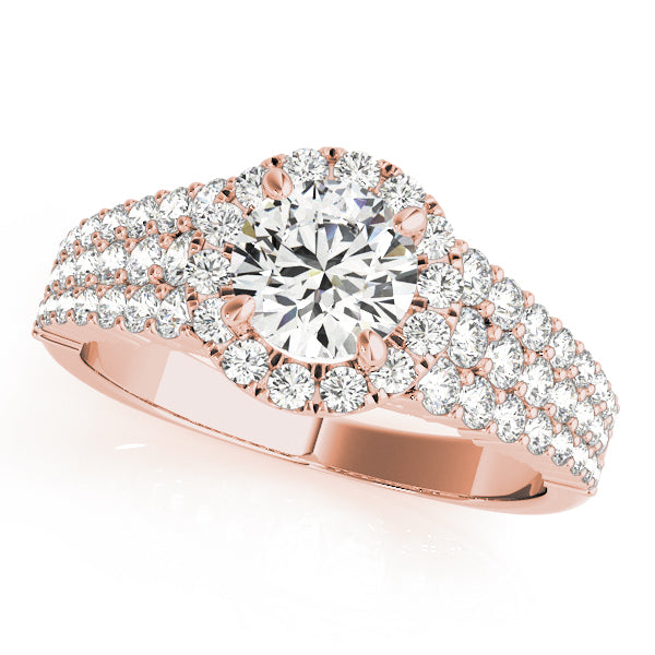 Round Engagement Ring M51025-E