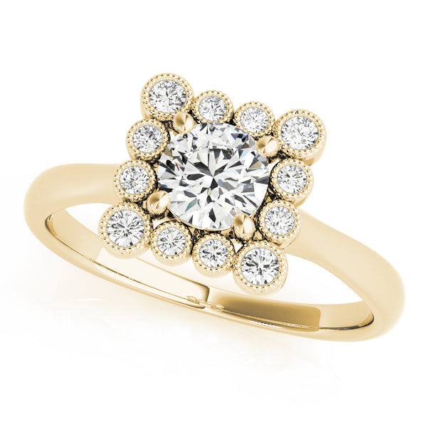 Round Engagement Ring M51034-E-1