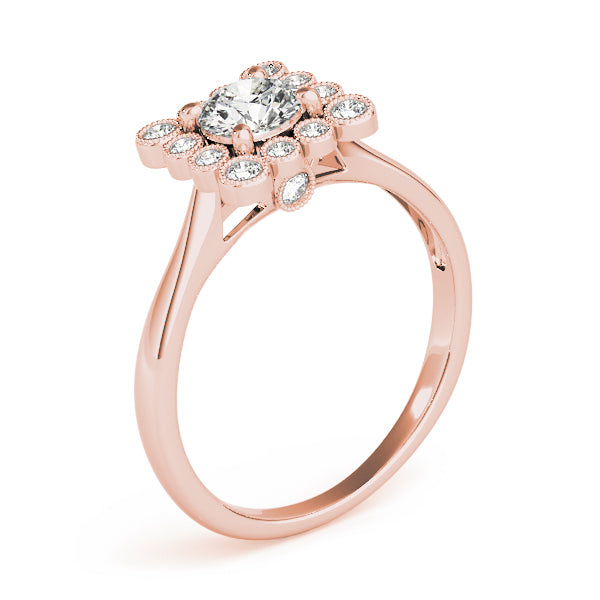 Round Engagement Ring M51034-E-1