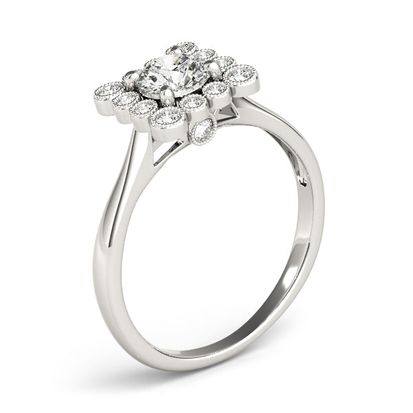 Round Engagement Ring M51034-E-1