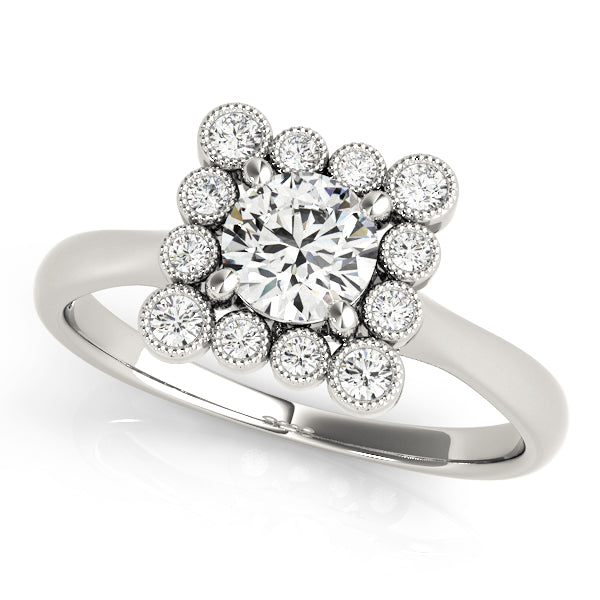 Round Engagement Ring M51034-E-1