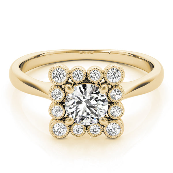 Round Engagement Ring M51034-E-1