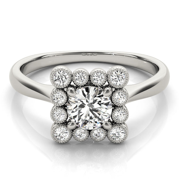 Round Engagement Ring M51034-E-1