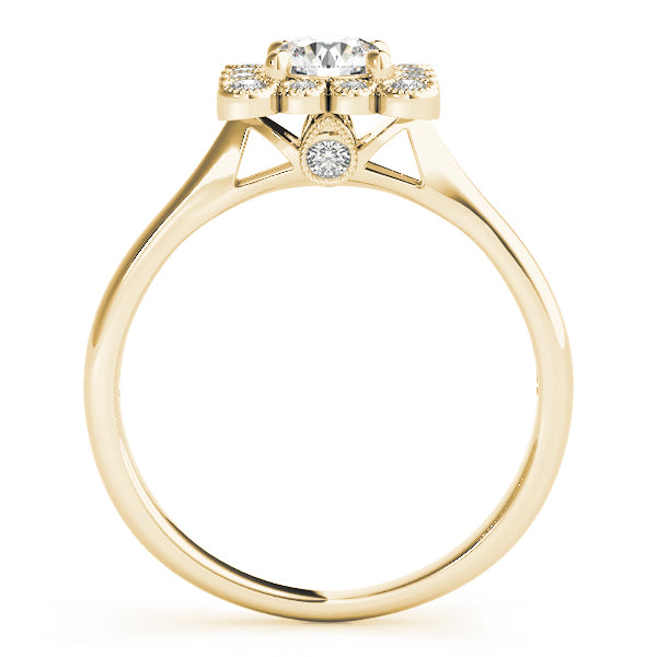 Round Engagement Ring M51034-E-1