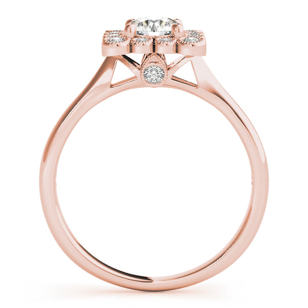 Round Engagement Ring M51034-E-1