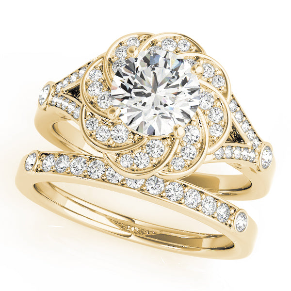 Round Engagement Ring M51045-E-6.5