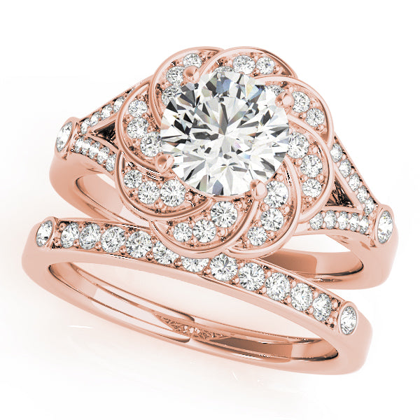 Round Engagement Ring M51045-E-6.5