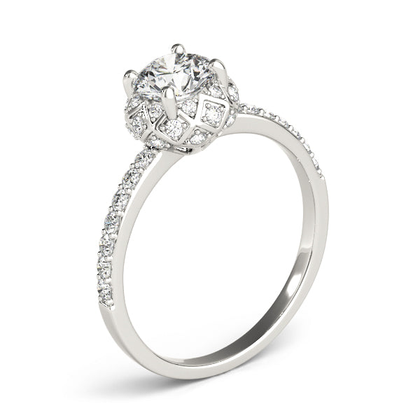 Round Engagement Ring M51053-E
