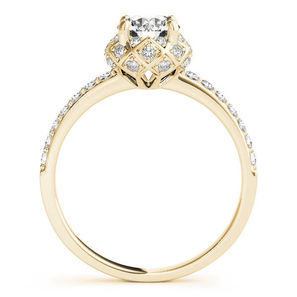 Round Engagement Ring M51053-E