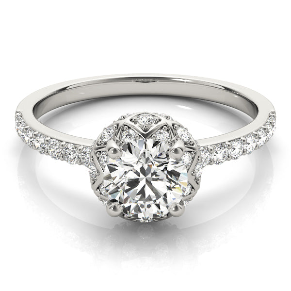 Round Engagement Ring M51053-E