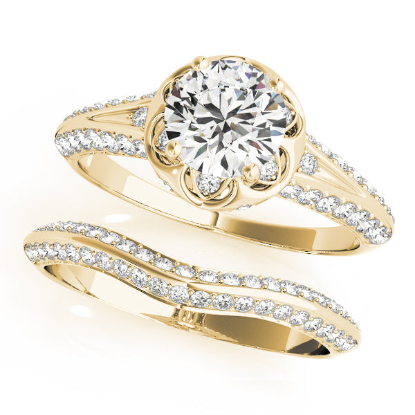 Round Engagement Ring M51054-E