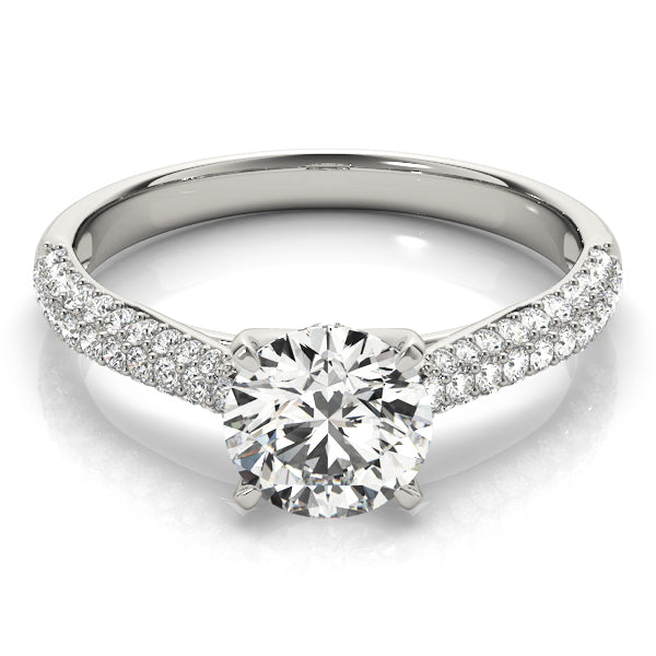 Round Engagement Ring M51055-E-1
