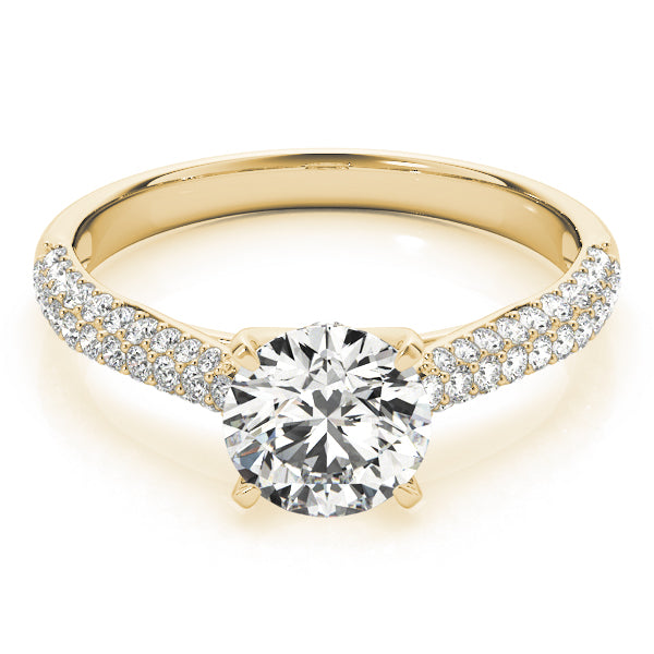 Round Engagement Ring M51055-E-1